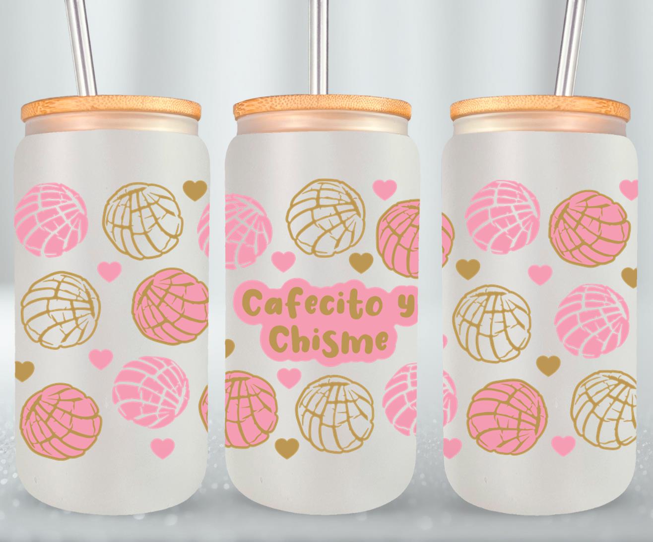 Cafecito y Chisme-10032 - glass can