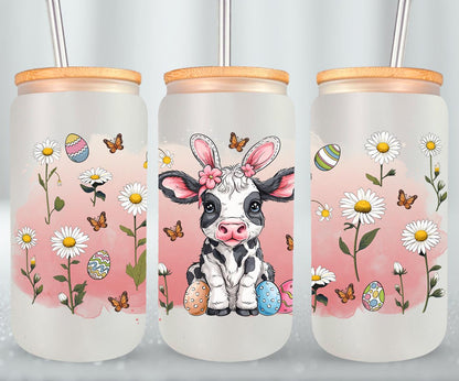 Cow Easter Day-10316 - glass can