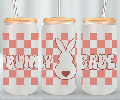 Bunny Babe-10453 - glass can