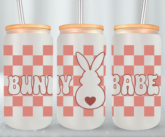 Bunny Babe-10453 - glass can