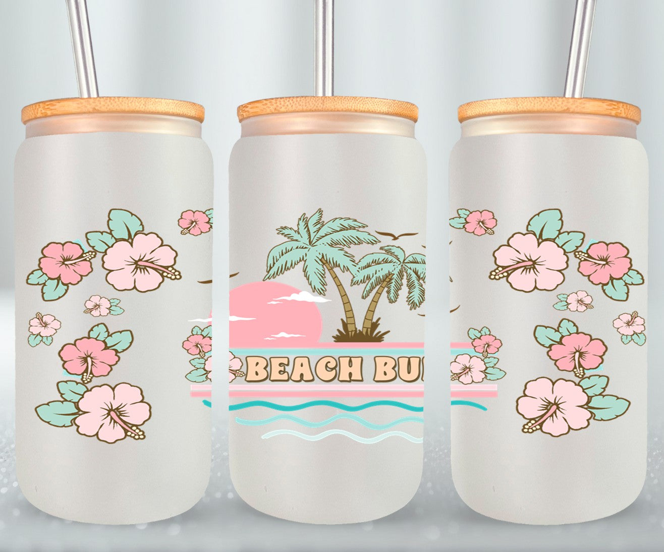 Beach Bum-10678 - glass can