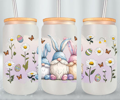 Gnomes Easter Day-10354 - glass can