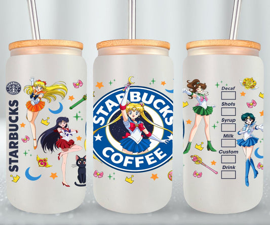 Moon Girls-9941 - glass can