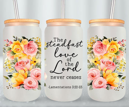 Love OF The Lord-10214 - glass can
