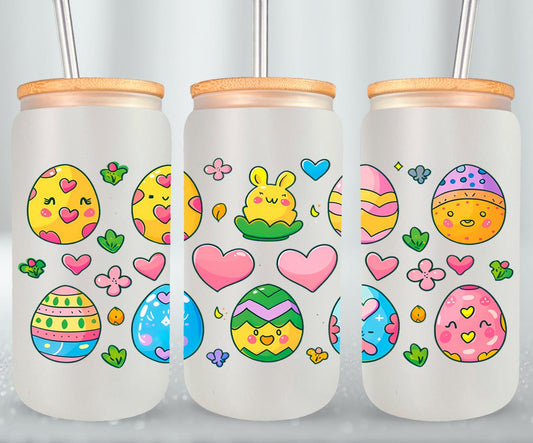 Easter Eggs-10325 - glass can