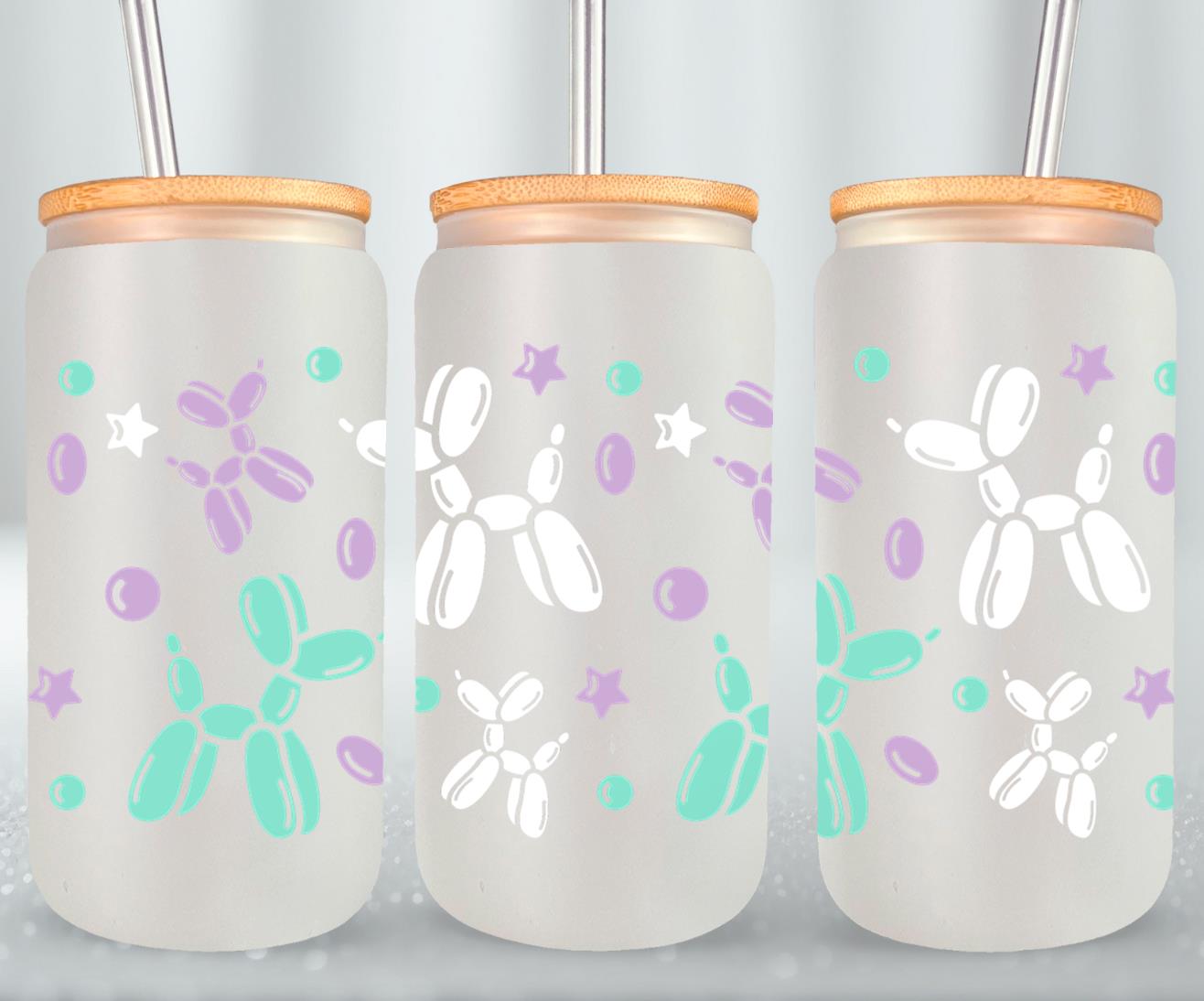 Ballon Dog-9965 - glass can