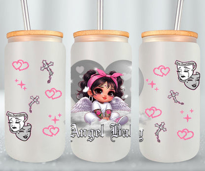 Angel Baby-10124 - glass can