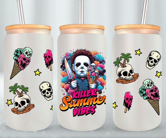 Summer Killer Vibes - glass can