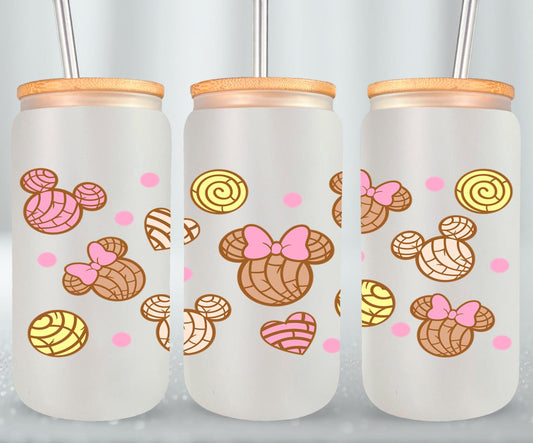 Concha Mousy Girl-10099 - glass can