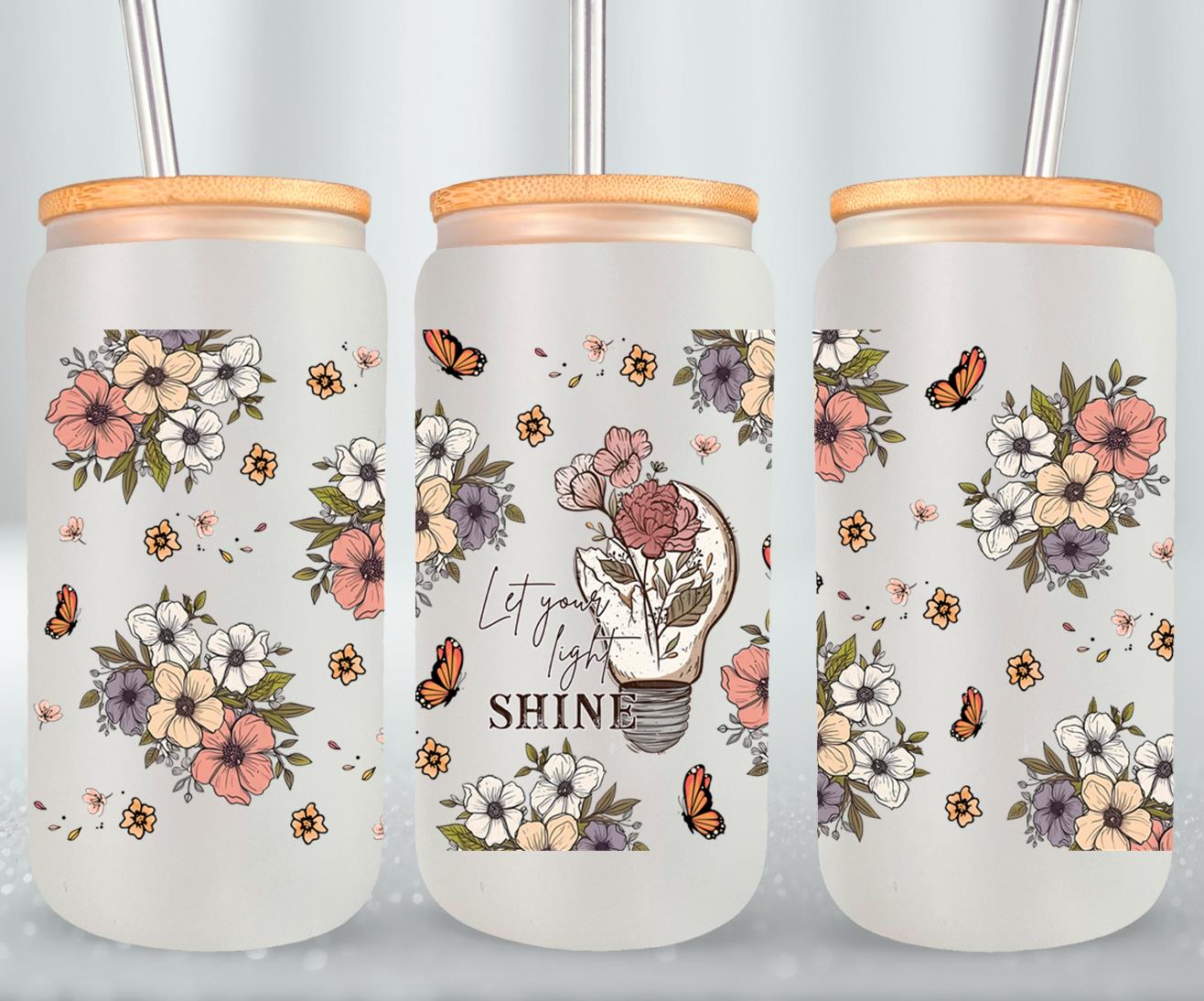 Let Your Light Shine-9901 - glass can