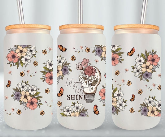 Let Your Light Shine-9901 - glass can