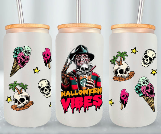 Halloween Vibesr-10748 - glass can