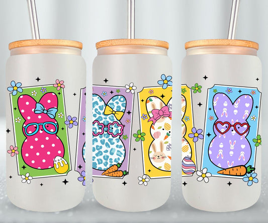 Easter Peeps-10340 - glass can