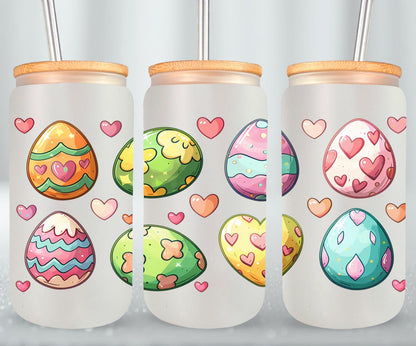 Easter Eggs-10324 - glass can