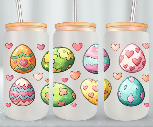 Easter Eggs-10324 - glass can