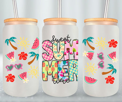 Sweet Summer Time-10675 - glass can