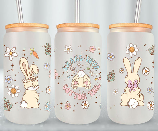 Shake Your Cotton Tail-10447 - glass can