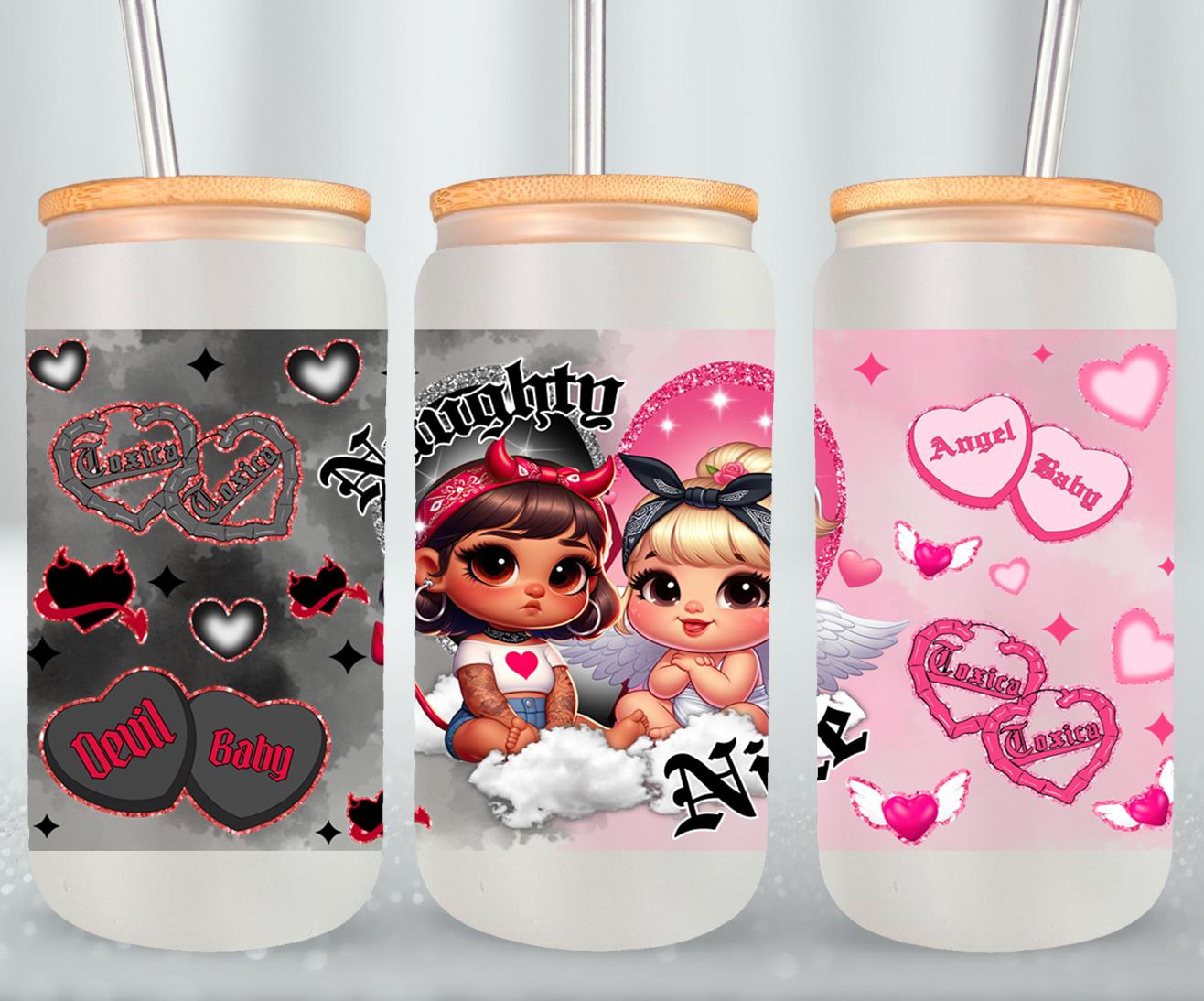 Naughty Mine-10147 - glass can