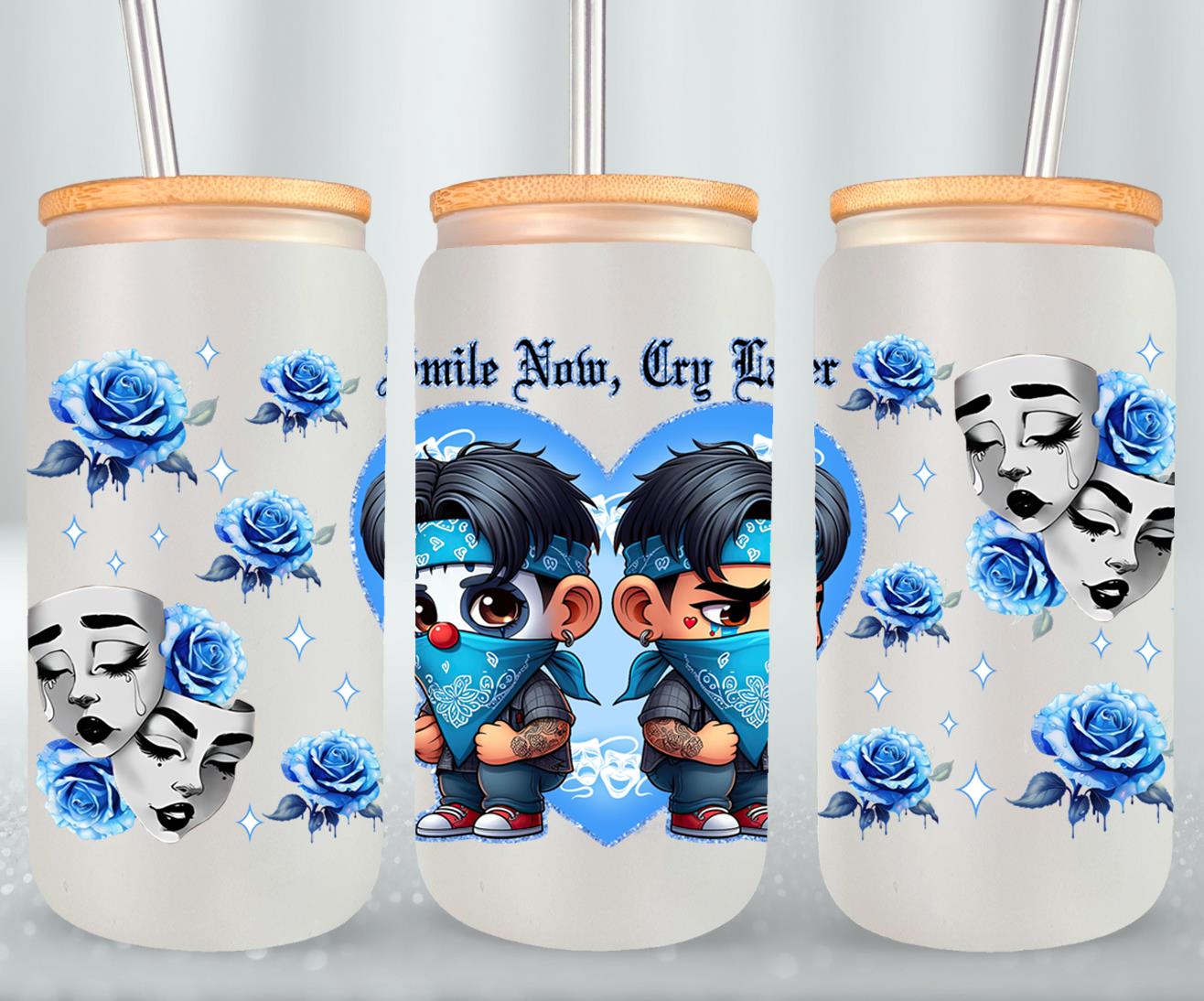 Smile Now Cry Later-10177 - glass can
