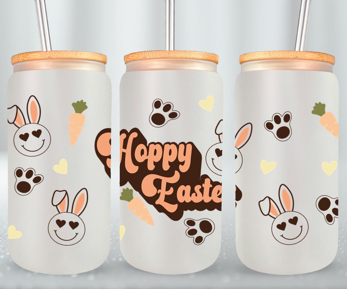 Hoppy Easter-10459 - glass can