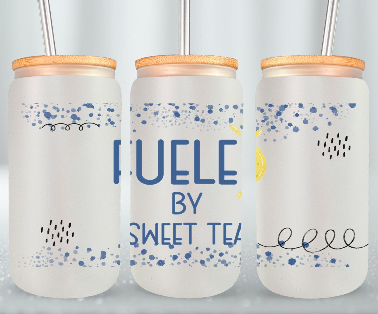 Fueled By Sweet Tea-10683 - glass can