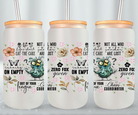 Life is Short-9902 - glass can