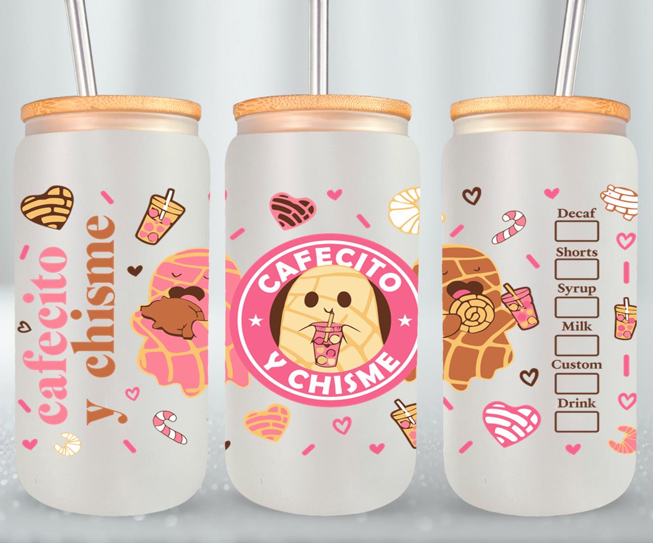 Cafecito y Chisme Halloween-10034 - glass can