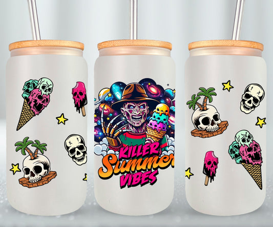 Summer Killer Vibes - glass can