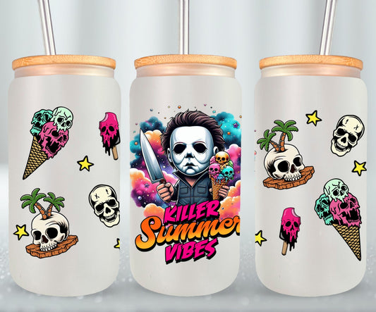 Summer Killer Vibes - glass can