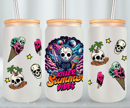 Summer Killer Vibes - glass can