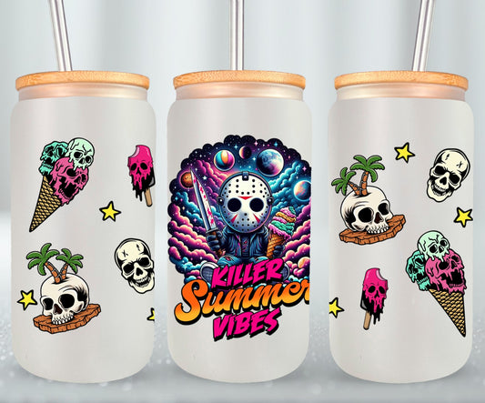 Summer Killer Vibes - glass can