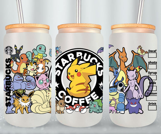 Pokemon - glass can