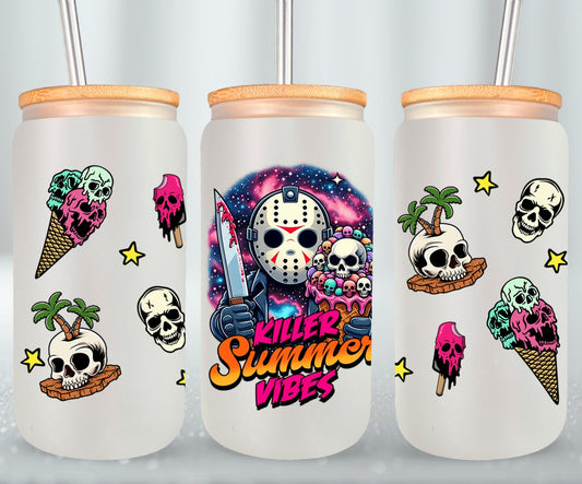Summer Killer Vibes - glass can