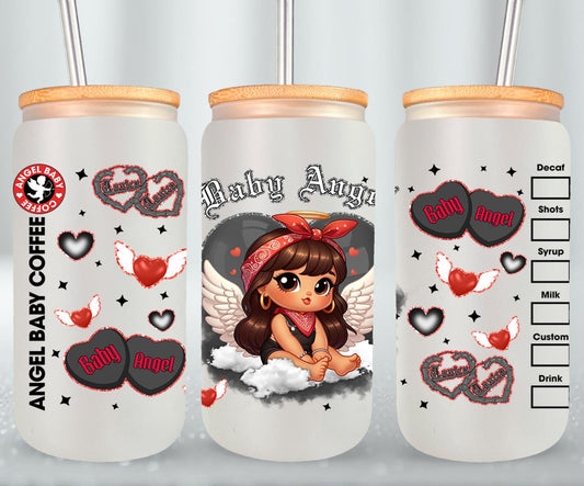Angel Baby-10125 - glass can