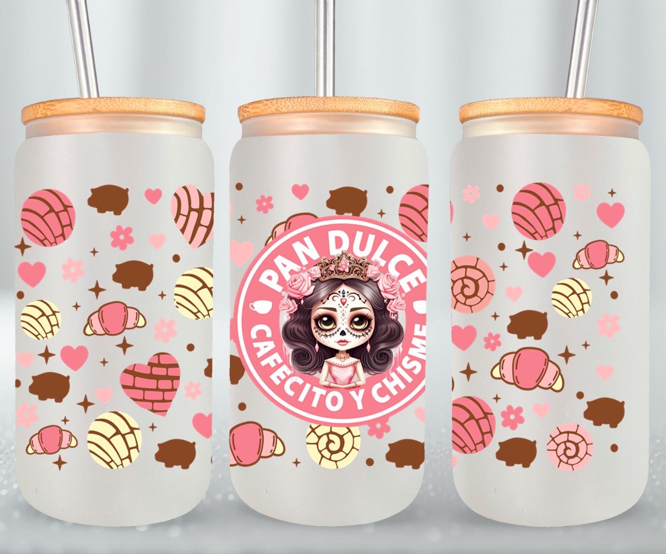 Cafecito y Chisme Dia de Muertos-10046 - glass can