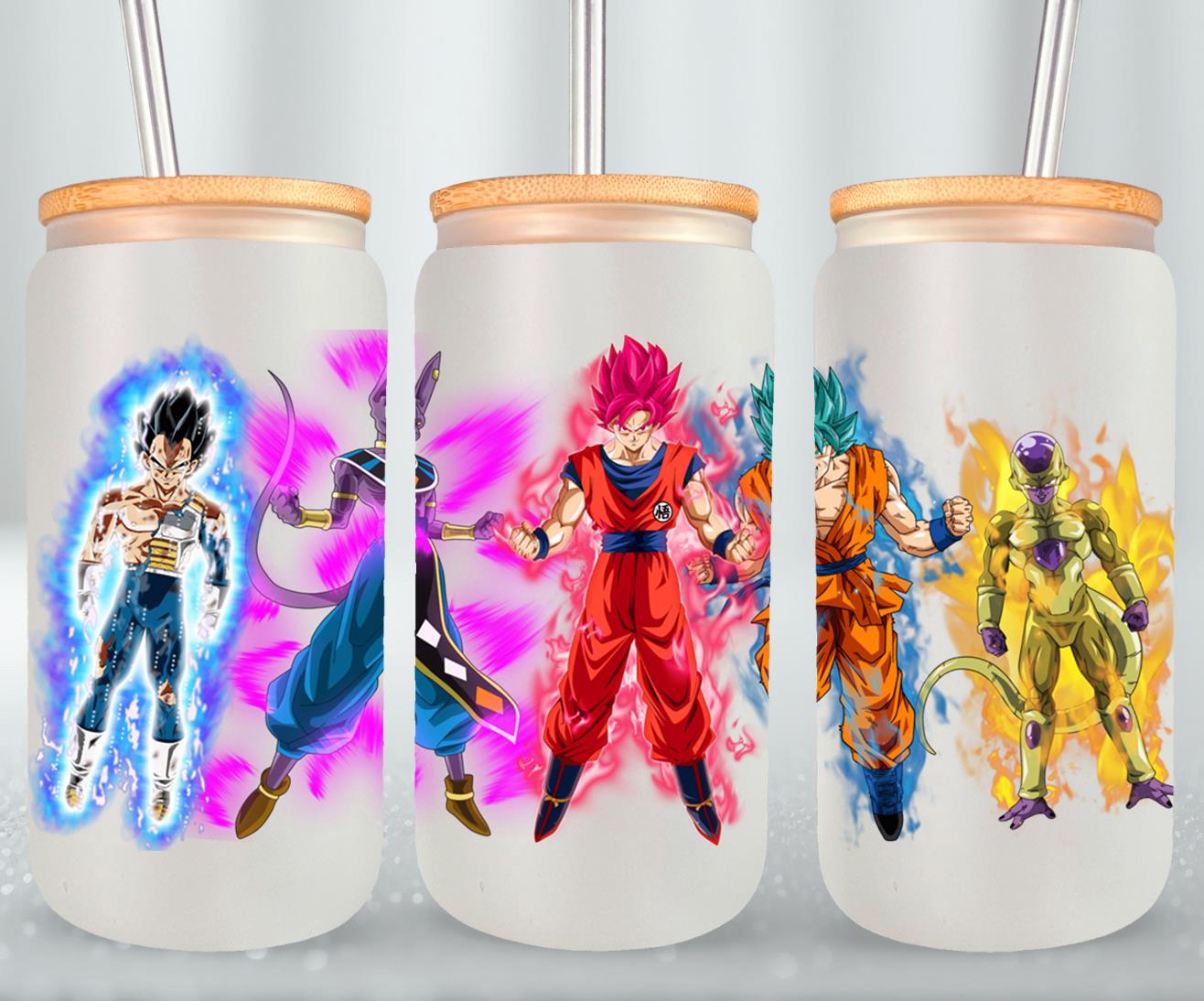 Zodiac Guys - glass can