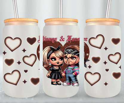 Always and Forever-10114 - glass can