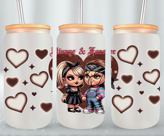 Always and Forever-10114 - glass can