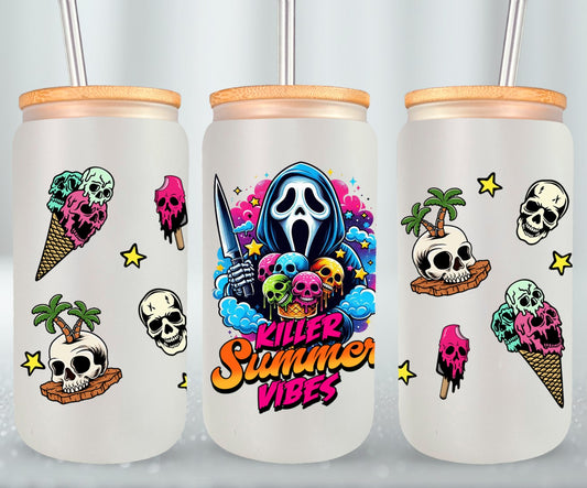 Summer Killer Vibes - glass can