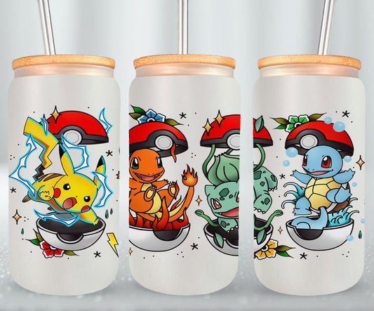 Pokemon - glass can