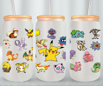 Pokemon - glass can