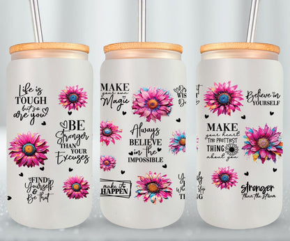 Make Your Own Magic - glass can