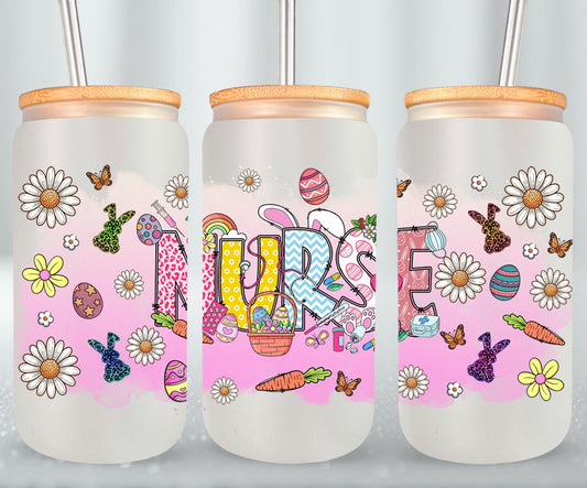 Nurse Easter Day-10442 - glass can