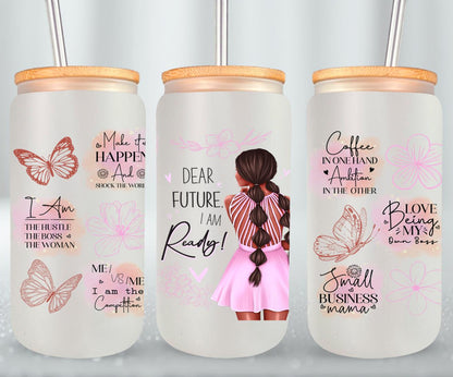 You Can Change The World - glass can