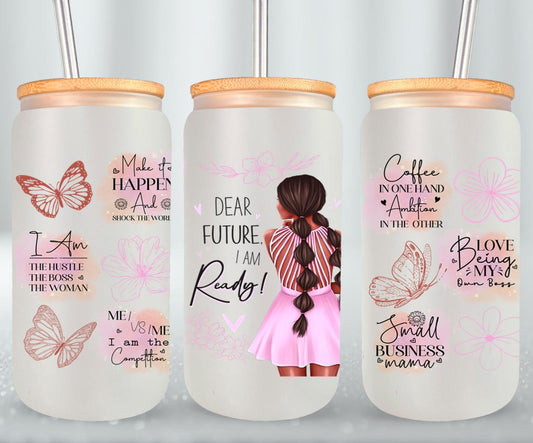 You Can Change The World - glass can