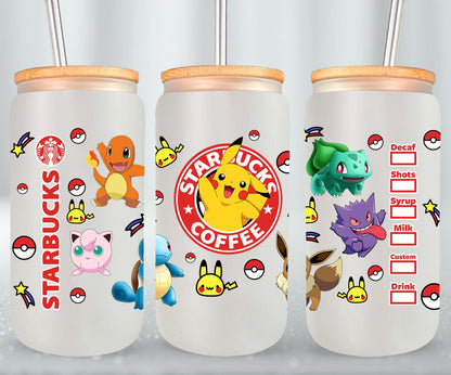 Pokemon - glass can