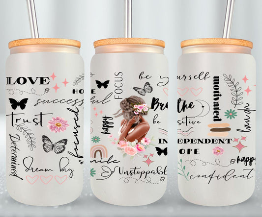 Girl?s Motivations - glass can