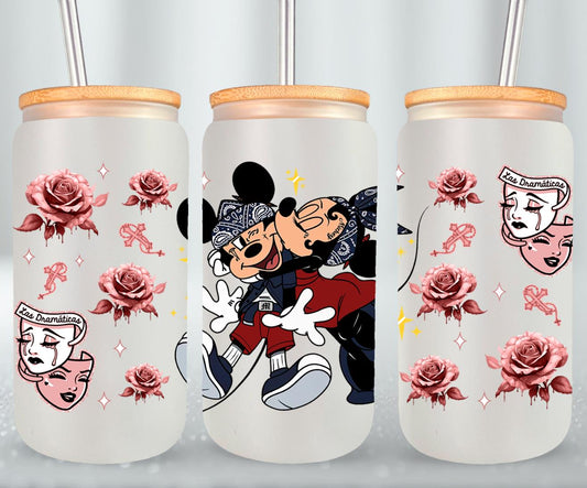 Cholos Cartoon-10152 - glass can
