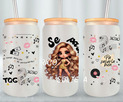 Se Pasa Rico Soltera-11076 - glass can