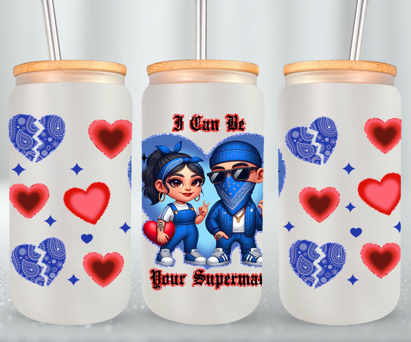I Can Be Your Superman-10139 - glass can